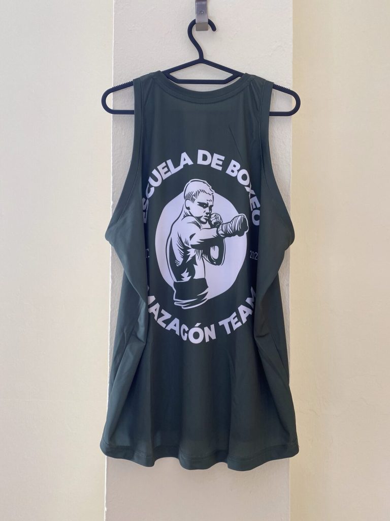 Tirantes Escuela de Boxeo Mazagón gris